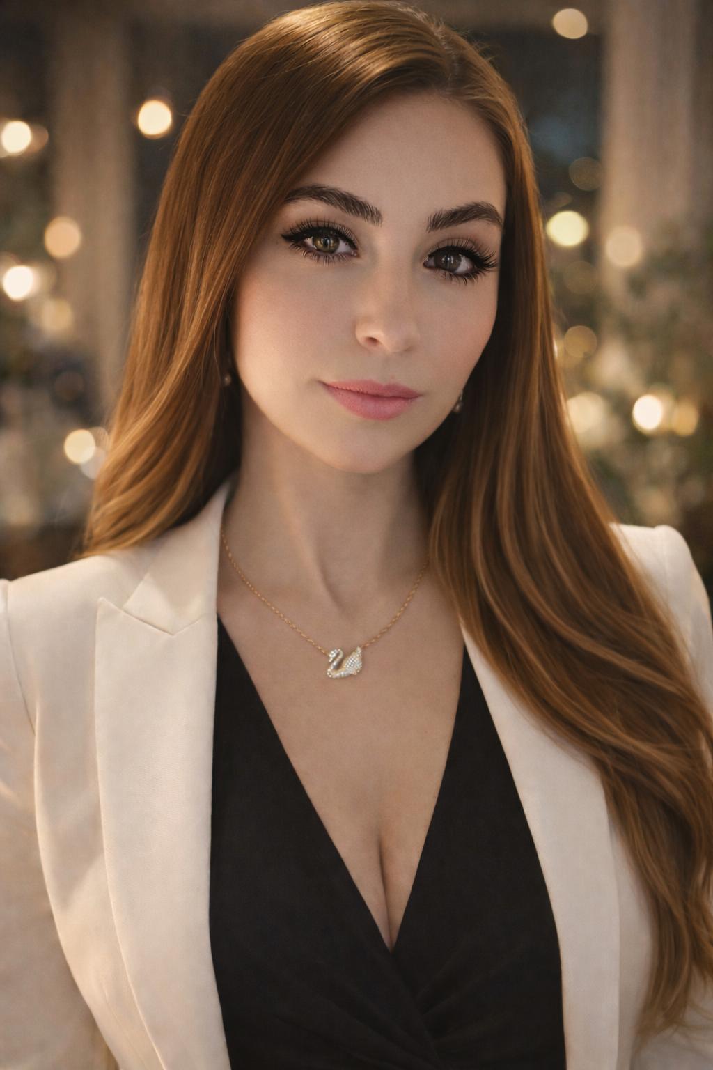 Claudia Pisanu durante una presentazione